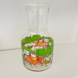 Shirt Tales a vintage glass carafe